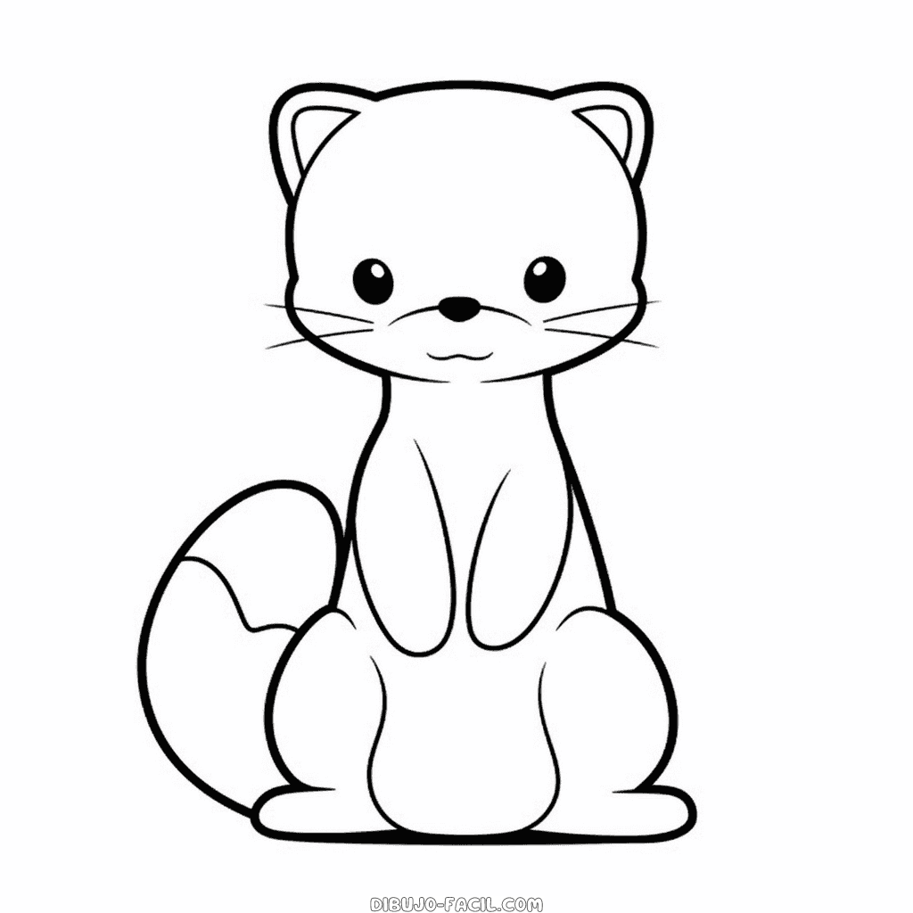 Dibujo fácil de marta
