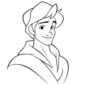 Dibujo fácil de aladino