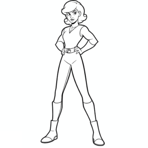 Dibujo fácil de april o'neil tortugas ninja mutantes adolescentes