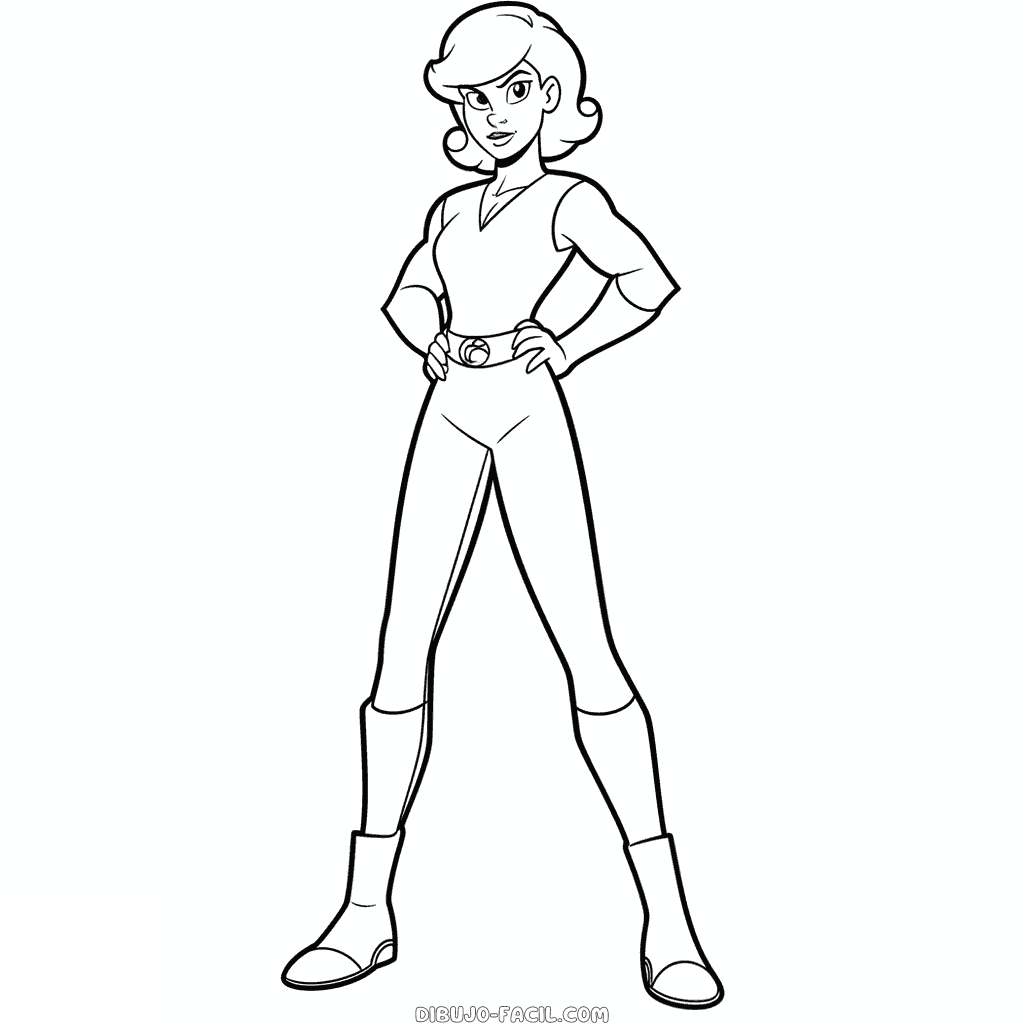 Dibujo fácil de april o'neil tortugas ninja mutantes adolescentes