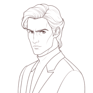 Dibujo fácil de dimitri anastasia