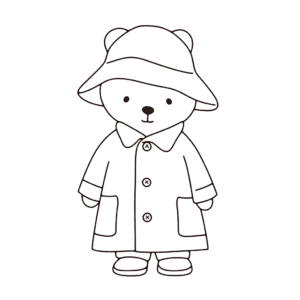 Dibujo fácil de el oso paddington