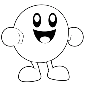 Dibujo fácil de pac-man