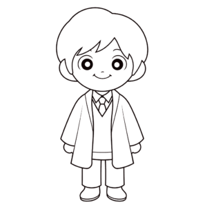 Dibujo fácil de ron weasley