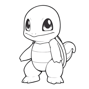 Dibujo fácil de squirtle