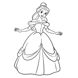 Dibujo Fácil de Princesa Anime de Disney