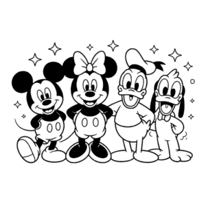 Dibujo Fácil de Todos los Personajes de Disney