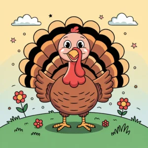 Dibujos Fáciles de Pavos