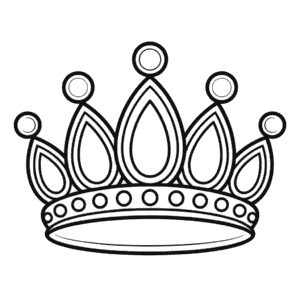 Dibujo Fácil de Corona de Rapunzel