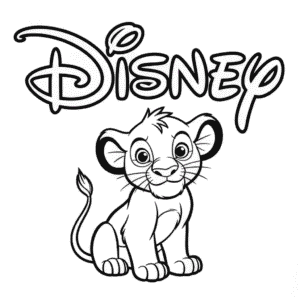 Dibujo Fácil de Disney El Rey León