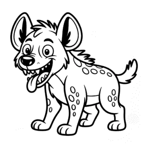 Dibujo Fácil de Ed de El Rey León