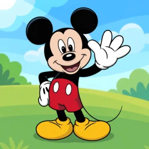 Dibujos Fáciles de Mickey Mouse