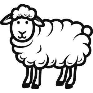 Dibujo Fácil de Carnero de Dall