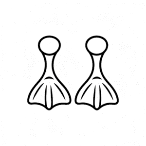 Dibujo Fácil de Patas de Pato