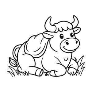 Dibujo Fácil de Toro para niños