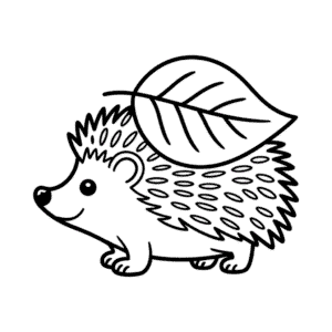 Dibujo Fácil de Animal de Otoño