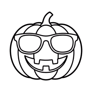 Dibujo Fácil de Calabaza de Halloween Genial