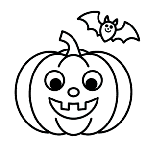 Dibujo Fácil de Halloween Lindo