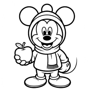 Dibujo Fácil de Otoño Disney