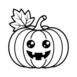 Dibujo Fácil de Otoño Lindo