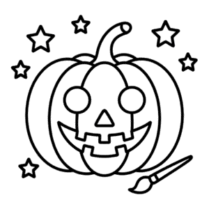 Dibujo Fácil de Arte de Halloween