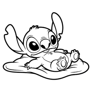 Dibujo Fácil de Bebé Stitch