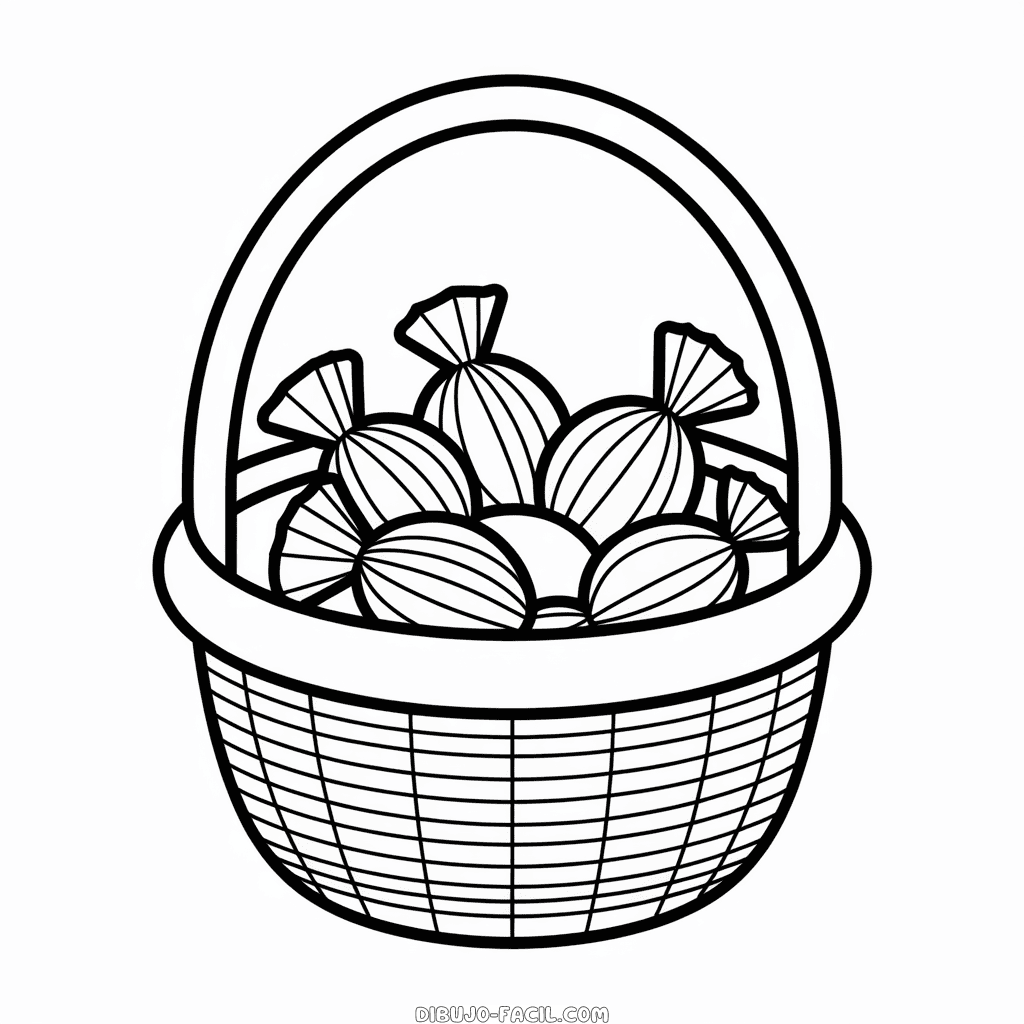 Dibujo Fácil de Dulce de Otoño