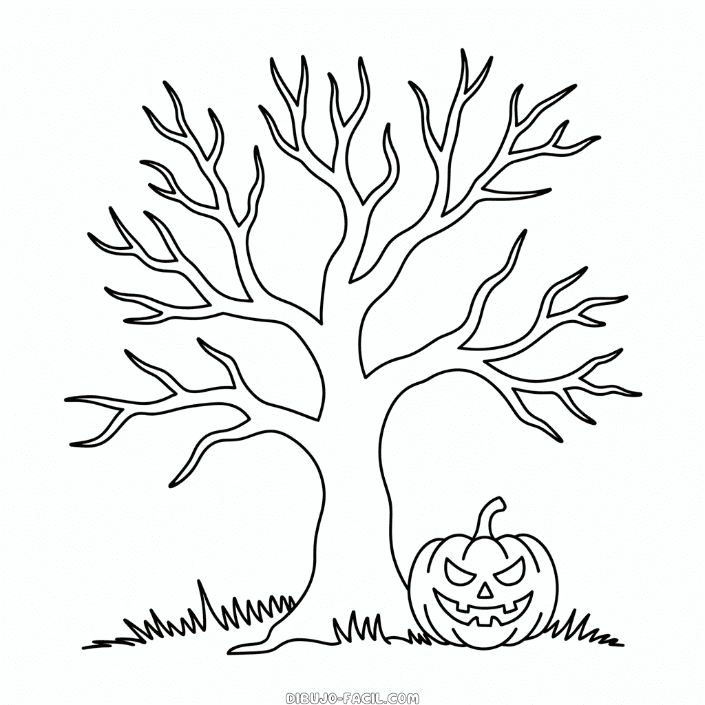 Dibujo Fácil de Halloween Espeluznante