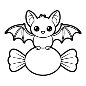 Dibujo Fácil de Halloween Kawaii Lindo